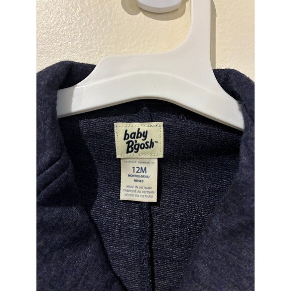 NWOT Baby B'Gosh Dark Blue Blazer Jacket - 12M - Picture 3 of 3